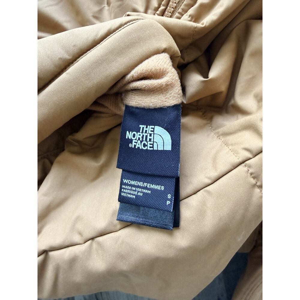 The North Face Women's Caramel/Tan Reversible Insulated Jacket - Picture 3 of 4